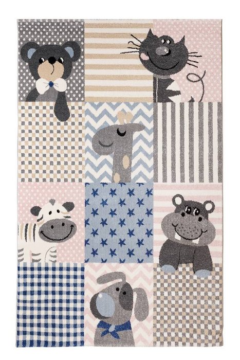Ковер Friends 120х180 бежево-коричневого цвета Ковер Friends 120х180 бежево-коричневого цвета