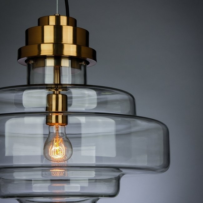 Подвесной светильник со стеклянным плафоном - лучшие Подвесные светильники в INMYROOM