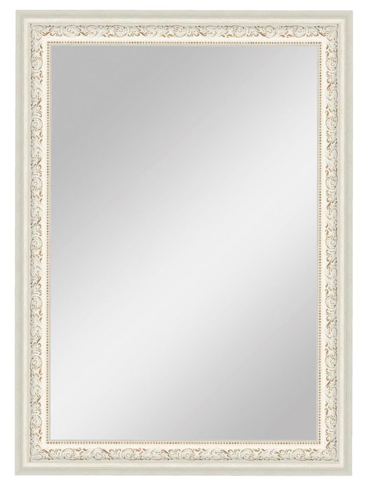 Настенное Зеркало в белой раме