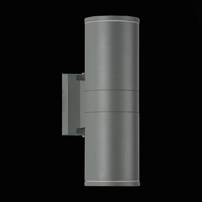 Уличный настенный светодиодный светильник Tubo серого цвета - купить Настенные уличные светильники по цене 6064.0