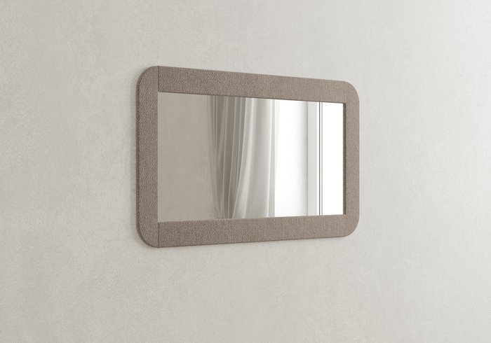 Настенное зеркало Люкс 50х90 серого цвета  - лучшие Настенные зеркала в INMYROOM