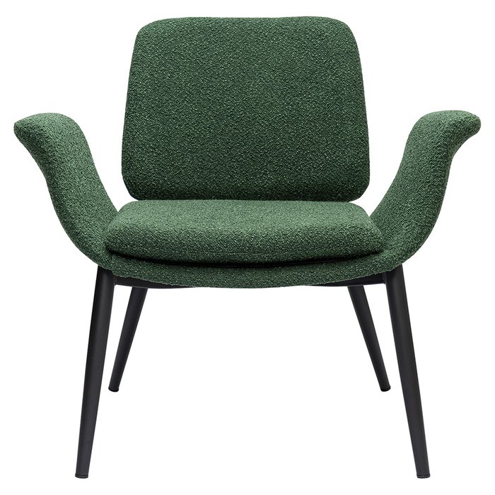 Кресло Hilde темно-зеленого цвета - купить Интерьерные кресла по цене 29000.0