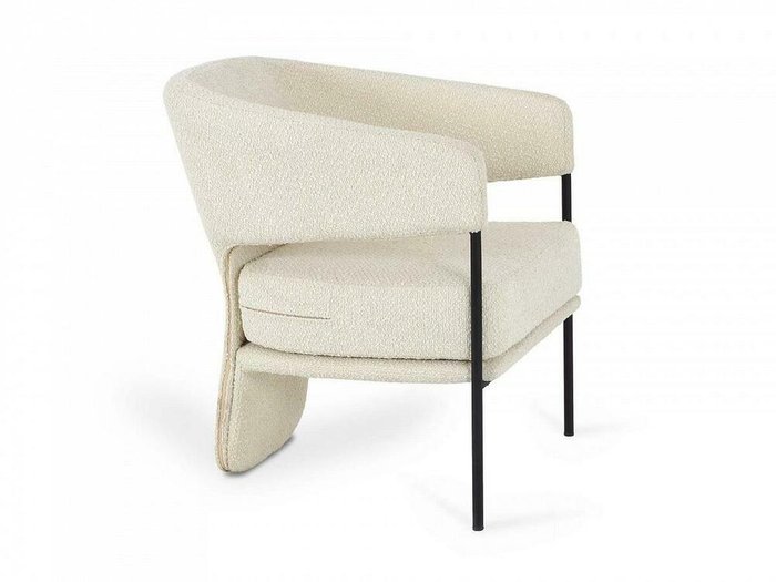 Кресло Loti белого цвета - лучшие Интерьерные кресла в INMYROOM