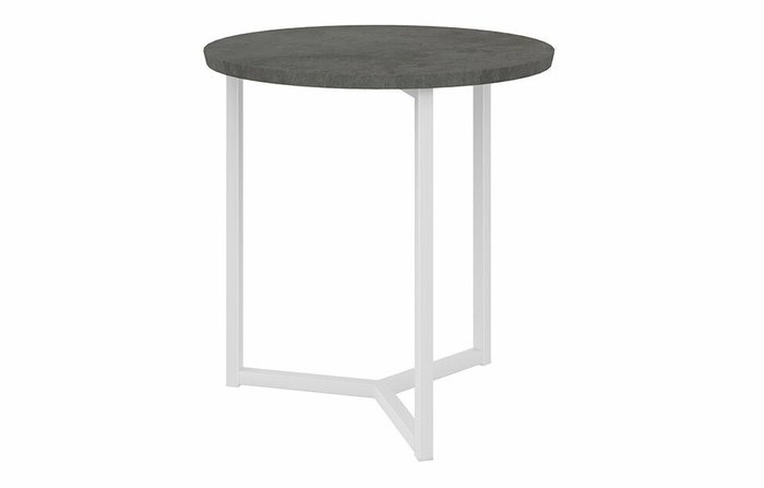 Кофейный стол Ангара черно-белого цвета