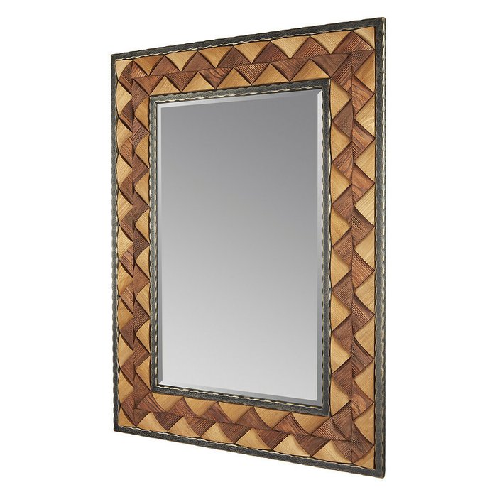 Зеркало настенное Дерево III в деревянной раме - лучшие Настенные зеркала в INMYROOM
