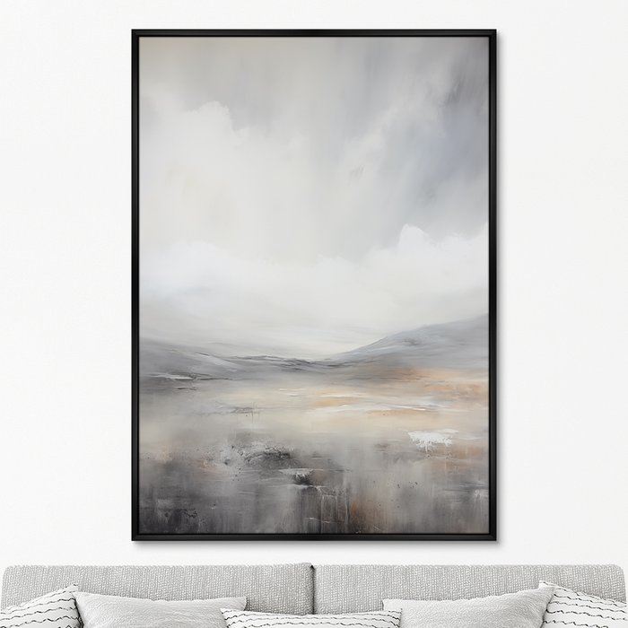Репродукция картины Landscape Collection, Grey foothills, No 1, 2024г. - купить Картины по цене 24999.0
