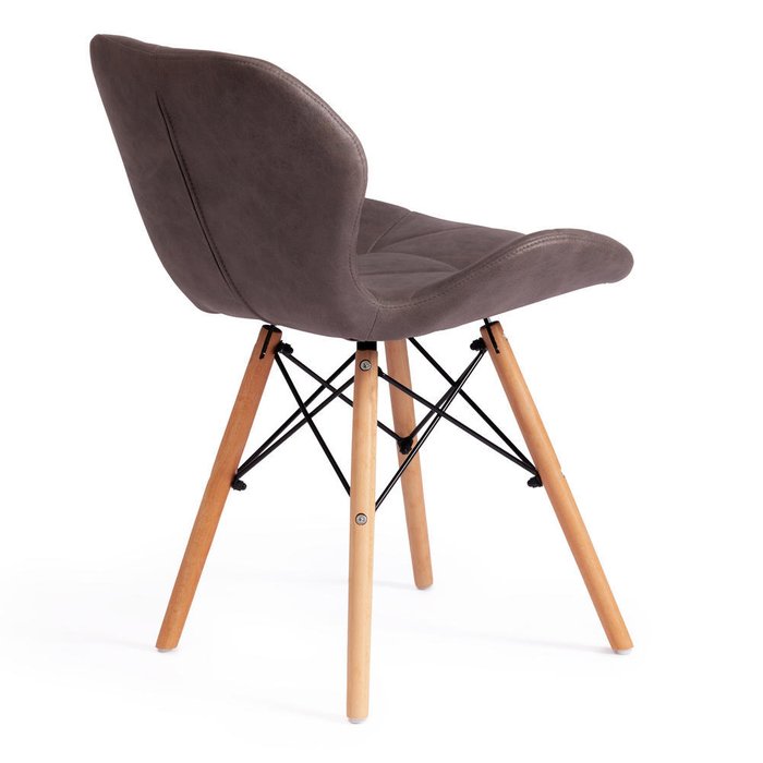 Комплект из четырех стульев Stuttgart серого цвета - лучшие Обеденные стулья в INMYROOM