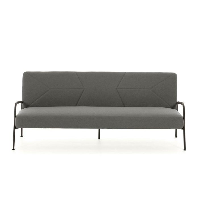 Диван-кровать Neiela серого цвета - купить Прямые диваны по цене 69990.0