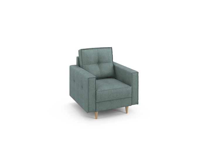 Кресло Otto серо-голубого цвета - купить Интерьерные кресла по цене 26400.0