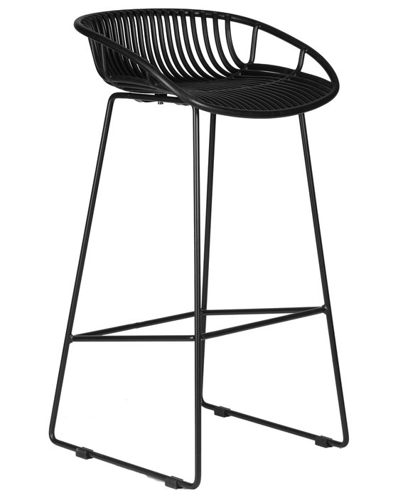 Стул барный Frank черного цвета - купить Барные стулья по цене 8140.0