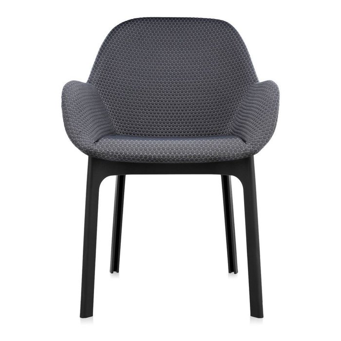 Стул Clap серо-черного цвета - купить Обеденные стулья по цене 82800.0