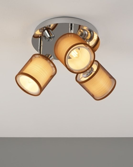 Светильник потолочный Room коричневого цвета - лучшие Потолочные светильники в INMYROOM