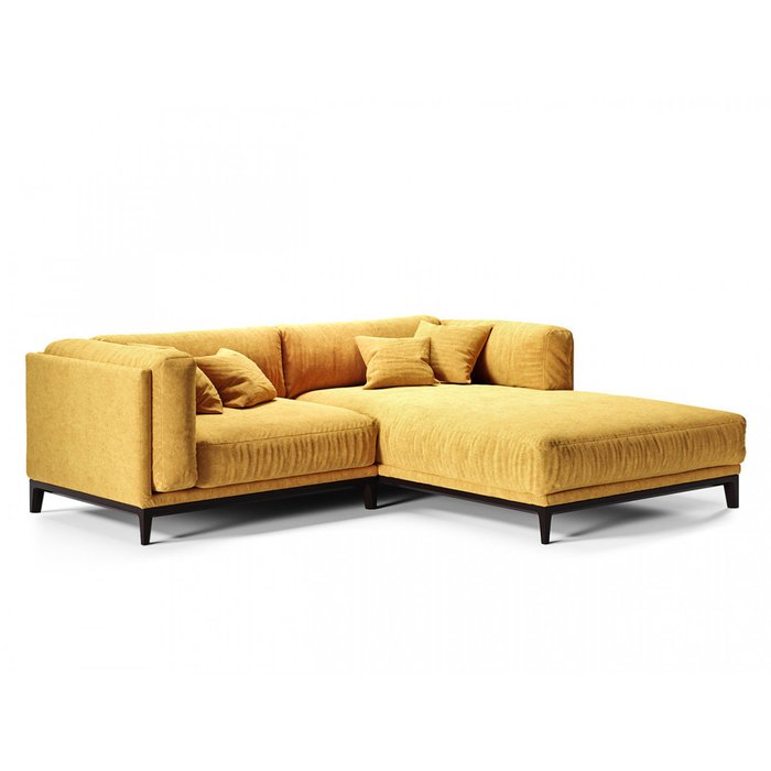 Диван угловой Case желтого цвета - купить Угловые диваны по цене 223800.0