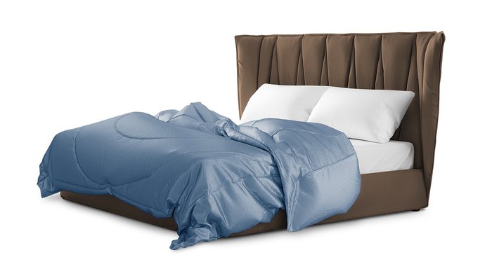 Кровать Ананке 180х200 коричневого цвета