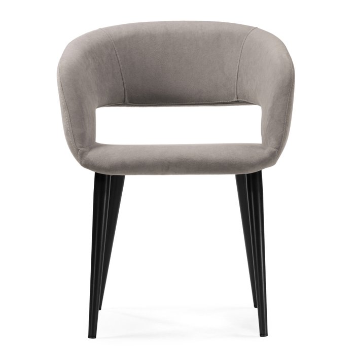 Стул с подлокотниками Торган серого цвета - купить Обеденные стулья по цене 9060.0