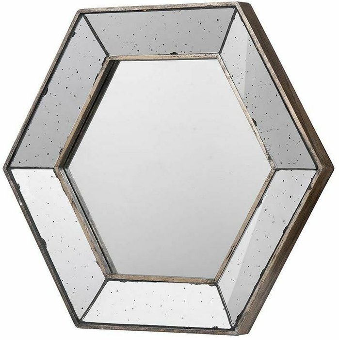 Настенное зеркало 45х52 в деревянной раме - купить Настенные зеркала по цене 8710.0