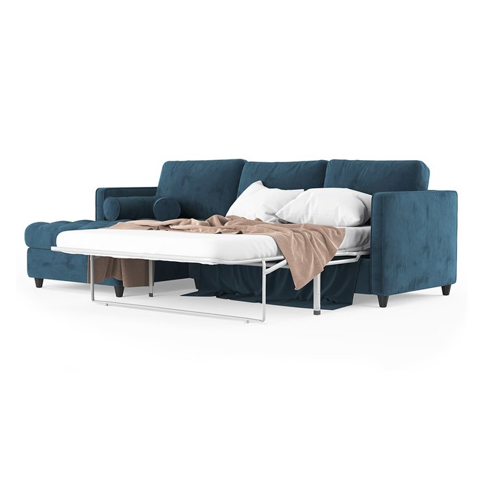 Диван-кровать Scott SFR голубого цвета - лучшие Угловые диваны в INMYROOM