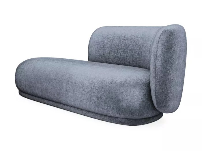 Кушетка-диван Lucca темно-серого цвета правая Кушетка-диван Lucca темно-серого цвета правая