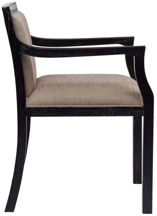 стул с мягкой обивкой и подлокотниками   - лучшие Обеденные стулья в INMYROOM