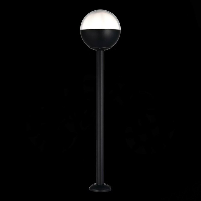 Светильник уличный наземный Ombra черно-белого цвета - лучшие Наземные светильники в INMYROOM