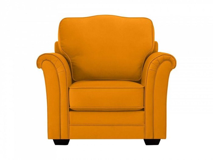 Кресло Sydney горчичного цвета