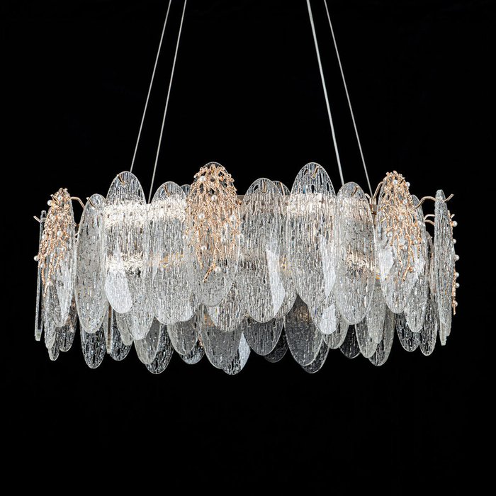 Подвесная люстра ML.9529.600 GD (стекло, цвет прозрачный) - лучшие Подвесные люстры в INMYROOM