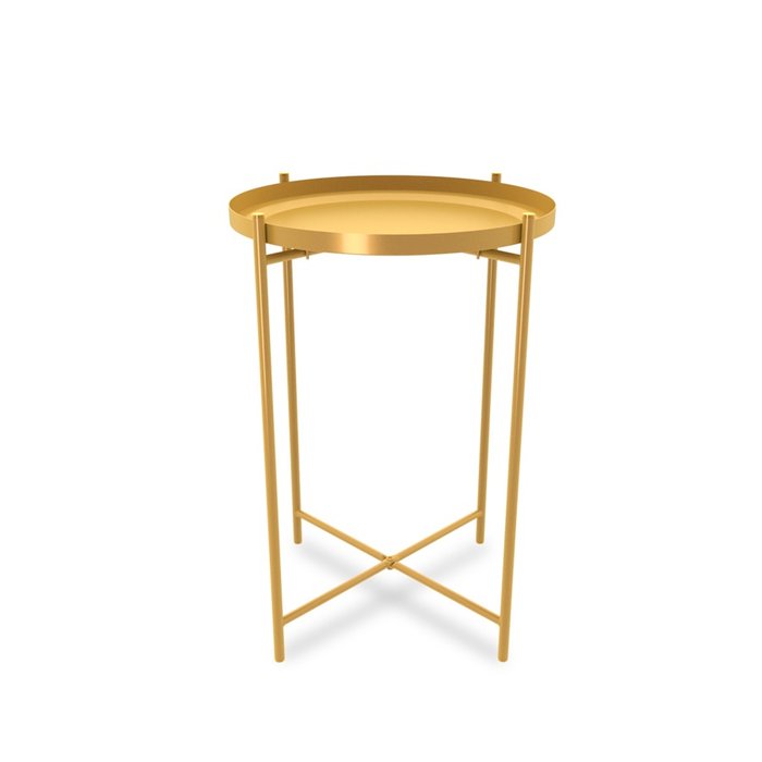 Кофейный столик Арнис золотого цвета