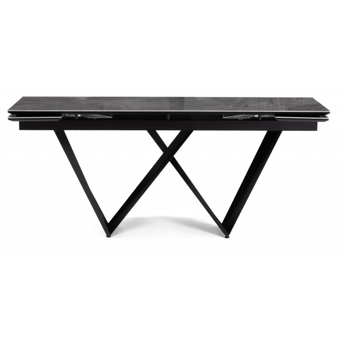 Раздвижной обеденный стол Бор серого цвета - купить Обеденные столы по цене 59190.0