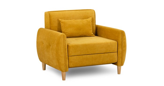 Кресло-кровать Анита желтого цвета