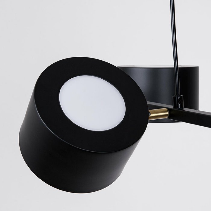Люстра на штанге Arte Lamp SEBASTIAN A7051SP-4BK - купить Подвесные люстры по цене 18990.0