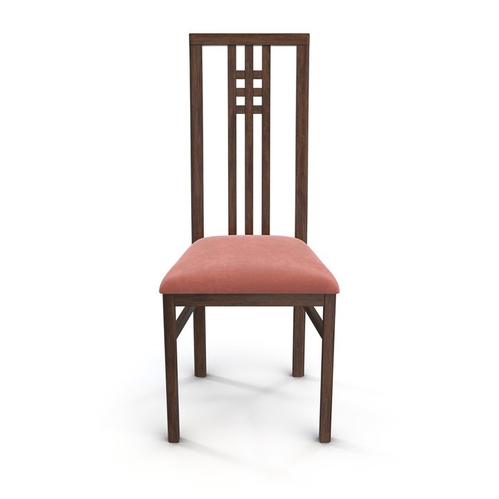 Деревянный стул Palermo U коричнево-терракотового цвета - купить Обеденные стулья по цене 5900.0