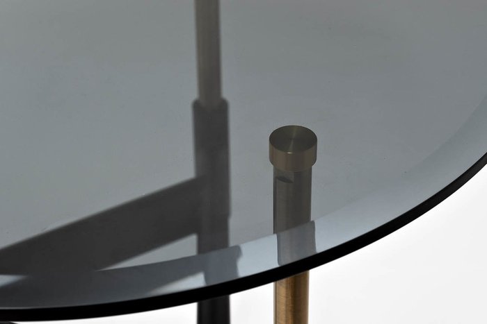 Кофейный стол со стеклянной столешницей  - купить Кофейные столики по цене 20800.0