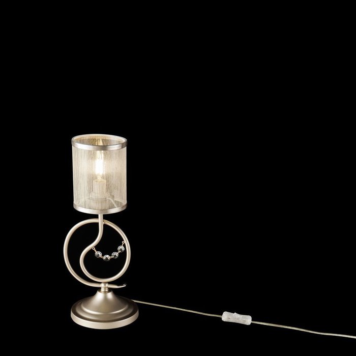 Настольная лампа Bonadonna с металлическим основанием - купить Настольные лампы по цене 2600.0