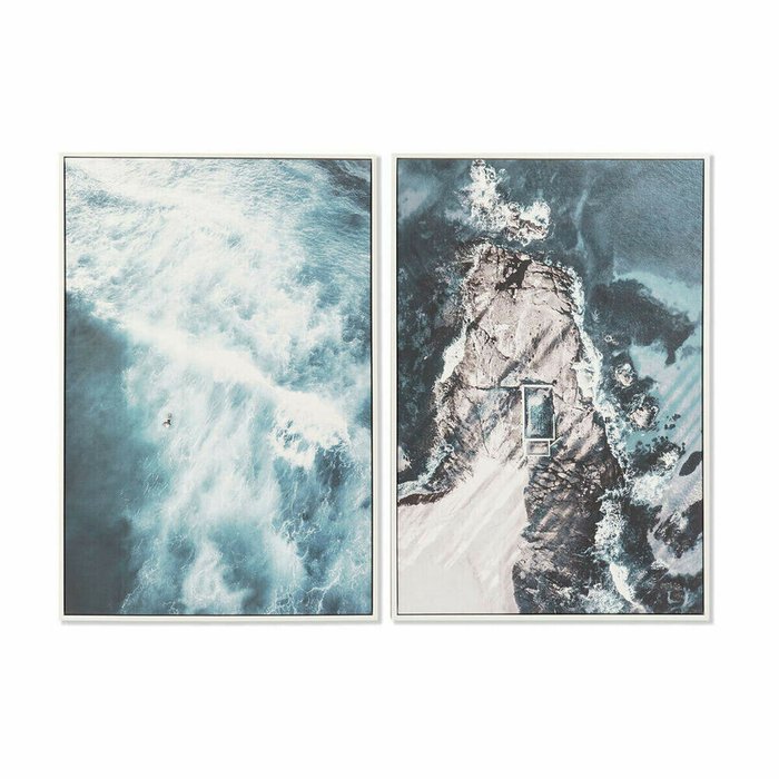 Картина 62,5 x 4,5 x 93 cm Море и океан (2 штук)