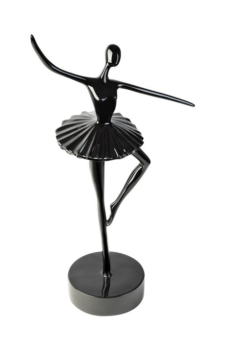 Статуэтка Балерина черного цвета - купить Фигуры и статуэтки по цене 5600.0
