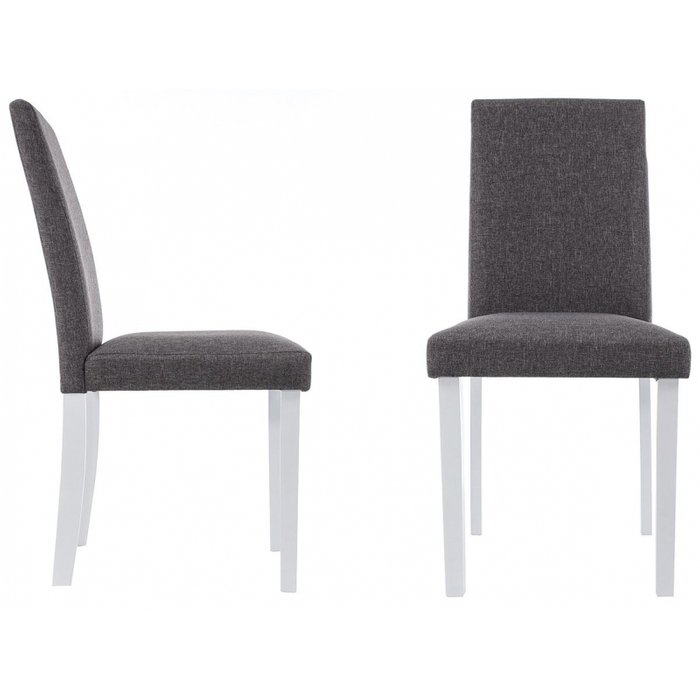 Стул Gross с обивкой серого цвета  - купить Обеденные стулья по цене 5990.0