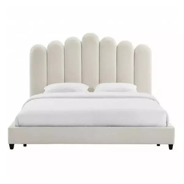 Кровать Celine 180х200 кремового цвета - купить Кровати для спальни по цене 107900.0