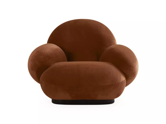 Кресло Flemming Wood коричневого цвета - купить Интерьерные кресла по цене 41490