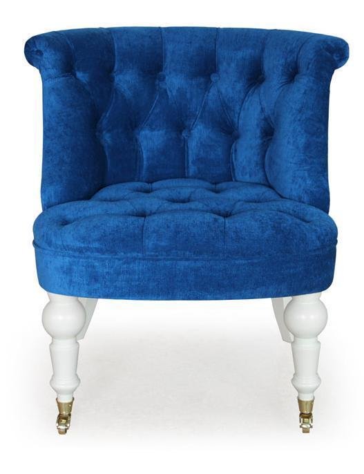Кресло Мока Bouji Chair дизайн 10 синего цвета - купить Интерьерные кресла по цене 21000.0