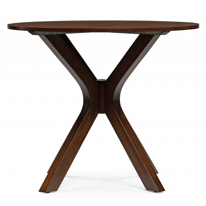 Обеденный стол Feder 90х90 коричневого цвета - купить Обеденные столы по цене 16500.0