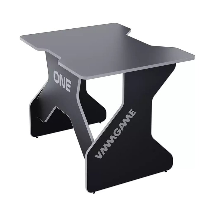 Игровой компьютерный стол One черно-серого цвета - купить Письменные столы по цене 7490.0