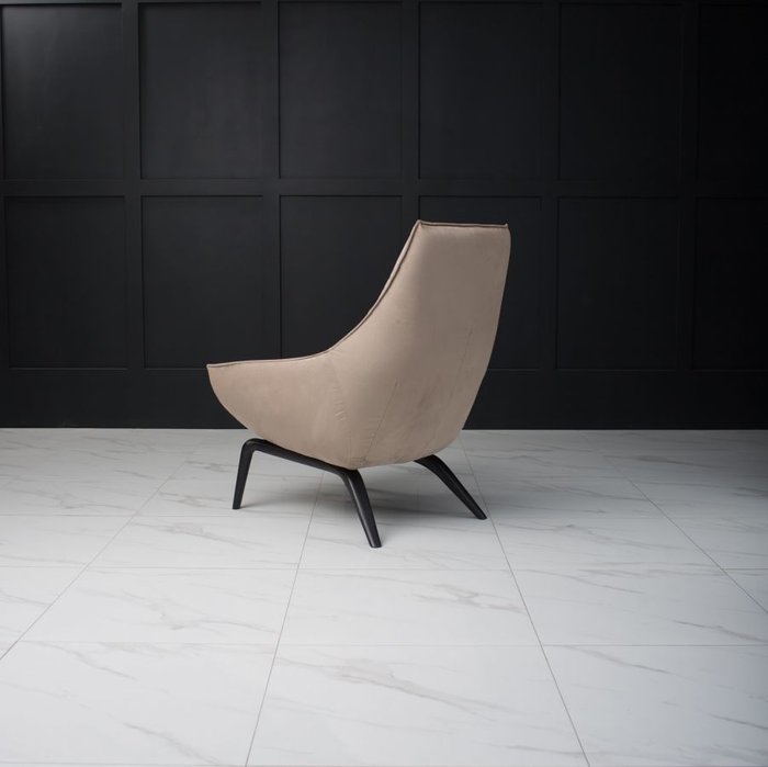 Кресло Ermes коричневого цвета - лучшие Интерьерные кресла в INMYROOM