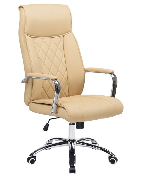 Офисное кресло для руководителей Harry бежевого цвета - купить Офисные кресла по цене 10610.0