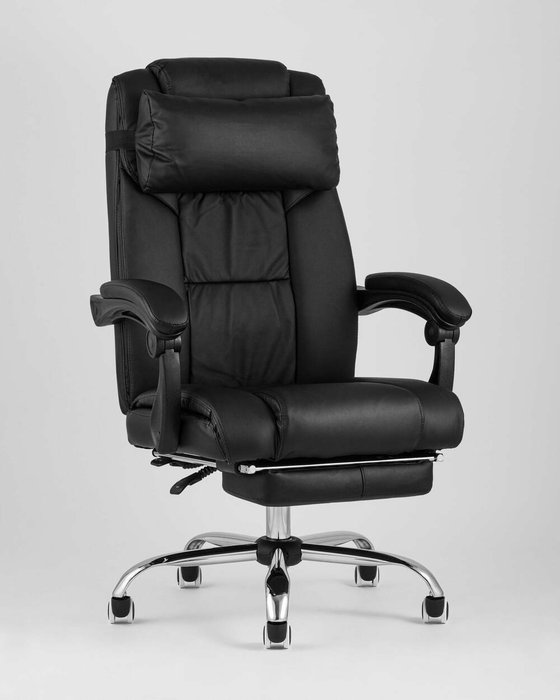 Кресло руководителя Top Chairs Royal черного цвета - купить Офисные кресла по цене 20990.0