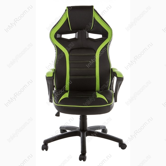 Компьютерное кресло Monza черно-зеленого цвета - купить Офисные кресла по цене 9890.0