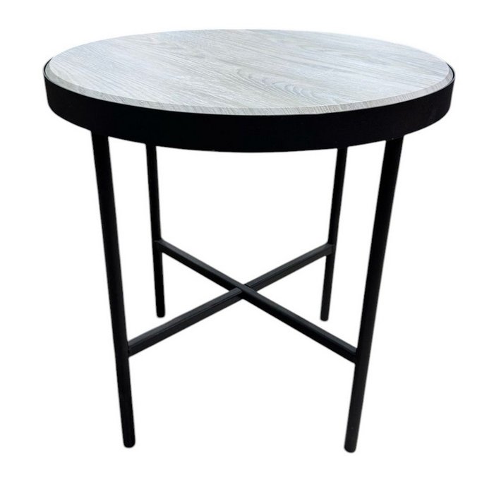 Стол журнальный МеталлАрт М011 бежевого цвета Стол журнальный МеталлАрт М011 бежевого цвета