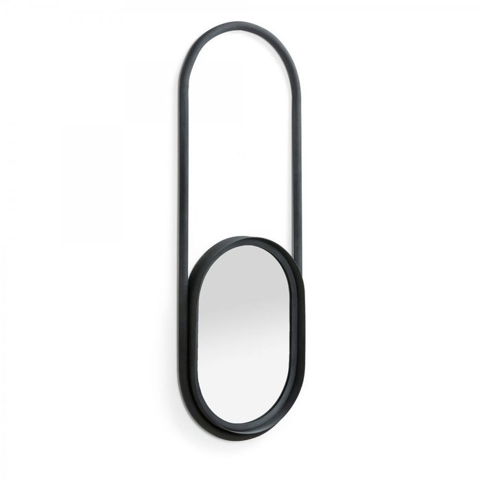 Настенное зеркало Klassy в форме скрепки - купить Настенные зеркала по цене 10990.0