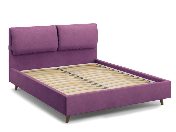 Кровать Trazimeno 140х200 фиолетового цвета - купить Кровати для спальни по цене 36000.0