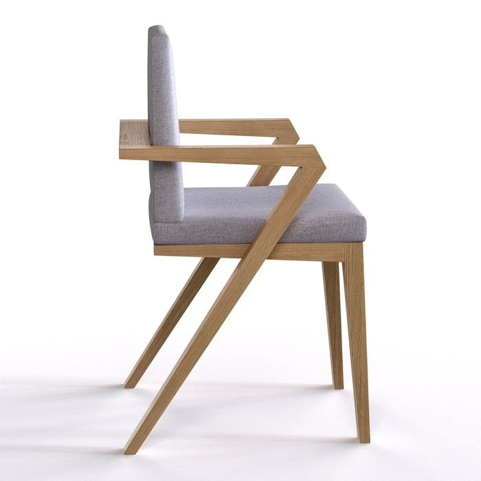Стул Three серо-бежевого цвета - купить Обеденные стулья по цене 24990.0