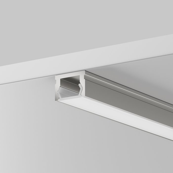 Комплектующие к светодиодной ленте Led Strip 631001 Накладной профиль Алюминиевый профиль - лучшие Профили для светодиодных лент в INMYROOM Комплектующие к светодиодной ленте Led Strip 631001 Накладной профиль Алюминиевый профиль - лучшие Профили для светодиодных лент в INMYROOM